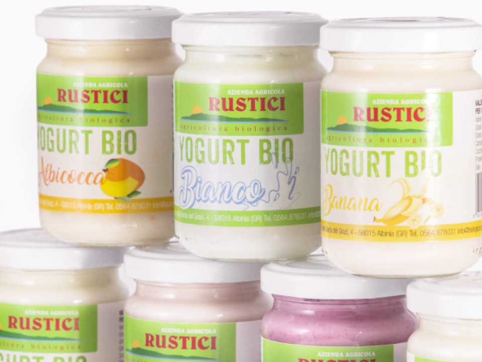 Yogurt Bianco di Mucca - RUSTICI -0.140 Kg/Lt