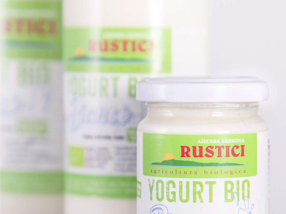 Yogurt Bio Bianco di Mucca L - RUSTICI -1.000 Kg/Lt